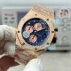 OMF Super Copy Audemars Piguet Blue Face Royal Oak Offshore 26238 Rose Gold Watch (2)_th.jpg